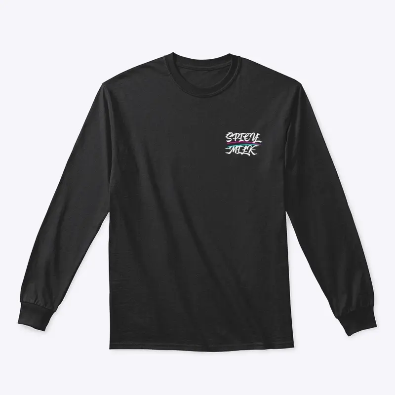 Glitched SpicyMilk Long-Sleeve Tee